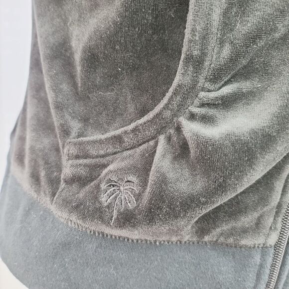 Lilly Pulitzer White Label Velour Jacket Small Vintage - Picture 4 of 5